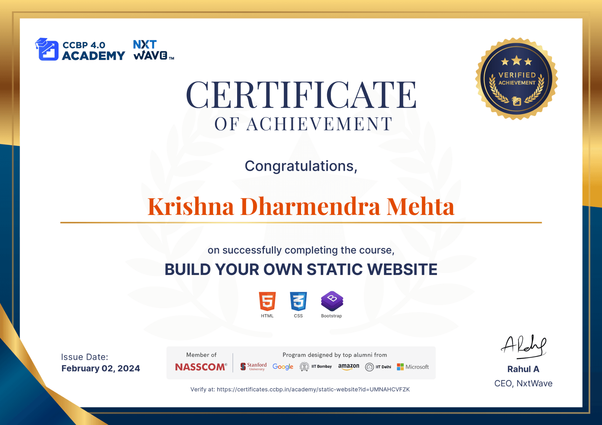 Build your own static website