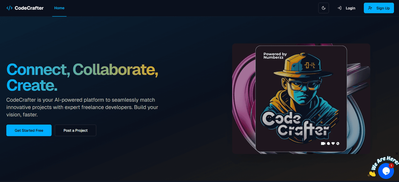 Freelancing Platform (CodeCrafter)