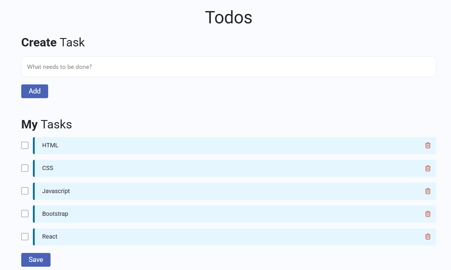 Todos Website